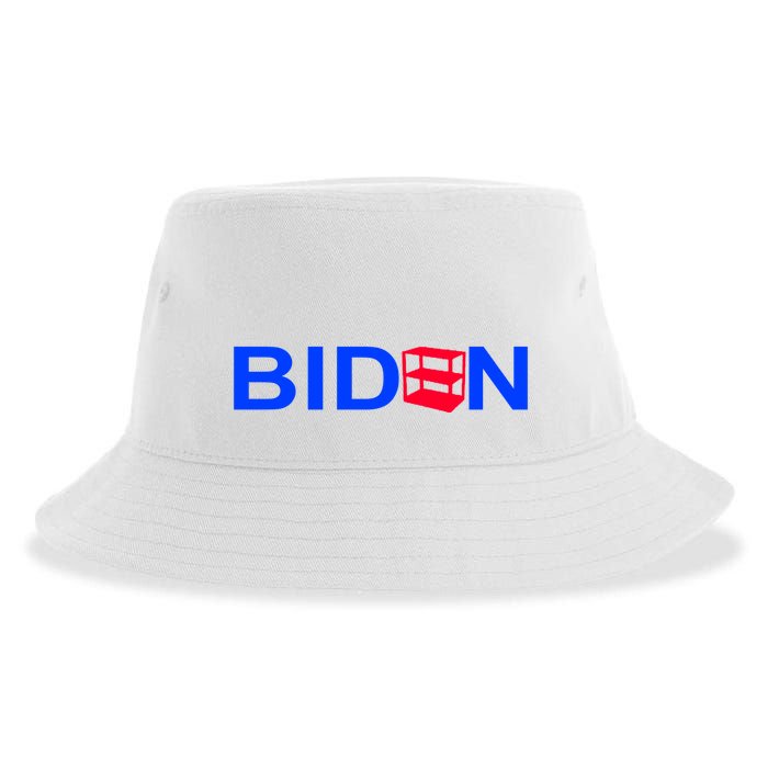 Empty Shelves Joe Shelf Is Empty Logo Sustainable Bucket Hat