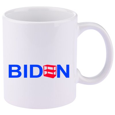 Empty Shelves Joe Shelf Is Empty Logo 11oz C Handle Ceramic Mug