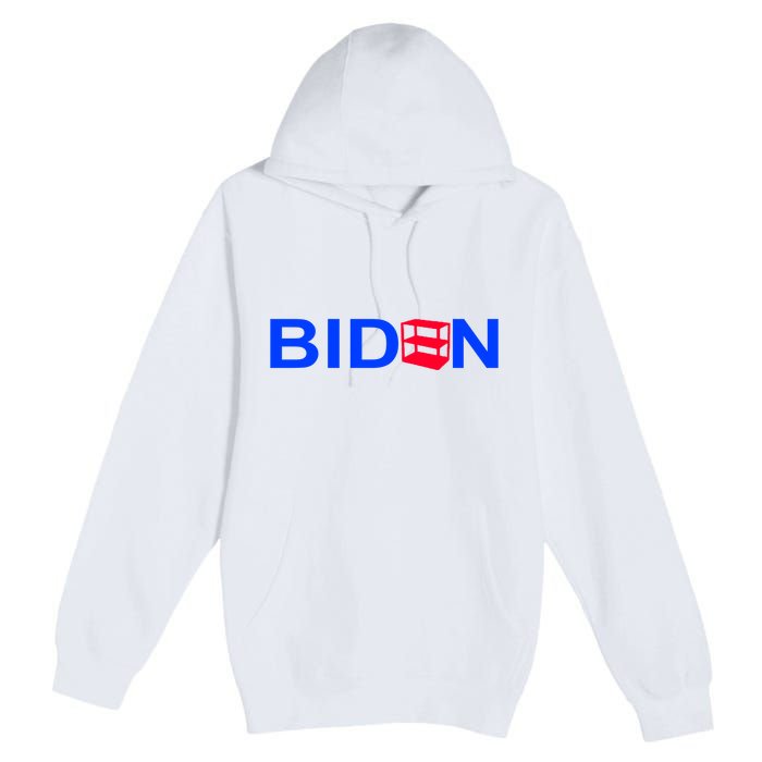 Empty Shelves Joe Shelf Is Empty Logo Premium Pullover Hoodie