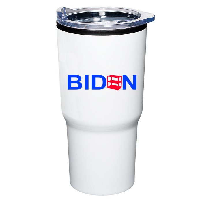 Empty Shelves Joe Shelf Is Empty Logo Tumbler