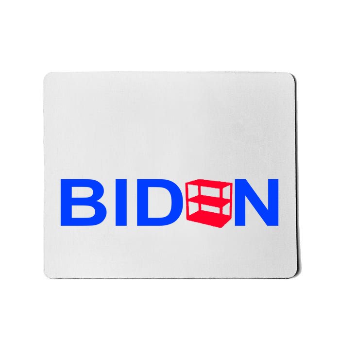 Empty Shelves Joe Shelf Is Empty Logo Mousepad