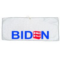 Empty Shelves Joe Shelf Is Empty Logo Large Microfiber Waffle Golf Towel