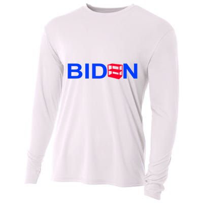 Empty Shelves Joe Shelf Is Empty Logo Cooling Performance Long Sleeve Crew