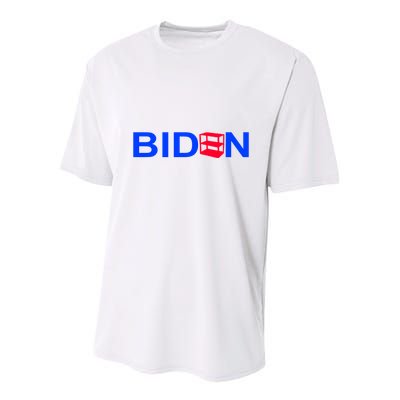 Empty Shelves Joe Shelf Is Empty Logo Youth Performance Sprint T-Shirt