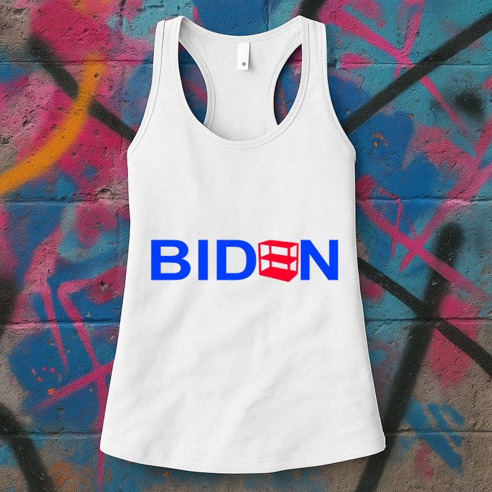 Empty Shelves Joe Shelf Is Empty Logo Womens Tank Top