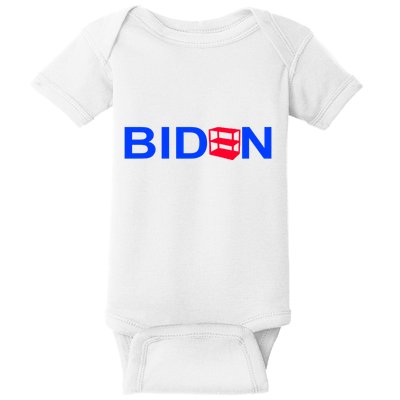 Empty Shelves Joe Shelf Is Empty Logo Baby Bodysuit
