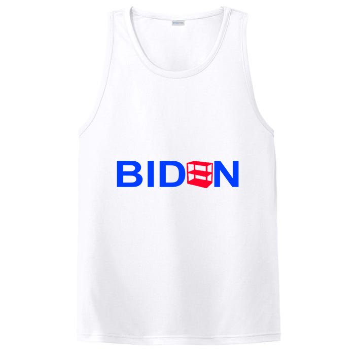 Empty Shelves Joe Shelf Is Empty Logo PosiCharge Competitor Tank