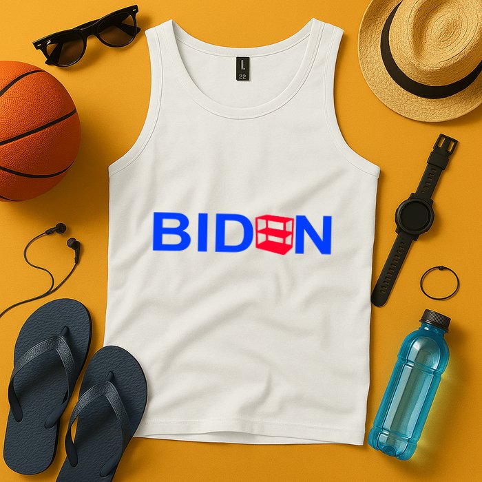 Empty Shelves Joe Shelf Is Empty Logo Tank Top