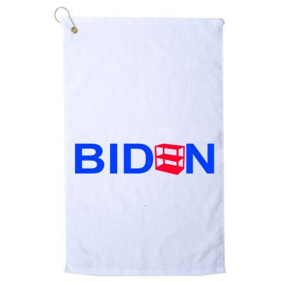 Empty Shelves Joe Shelf Is Empty Logo Golf Towel