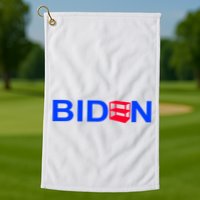 Empty Shelves Joe Shelf Is Empty Logo Golf Towel