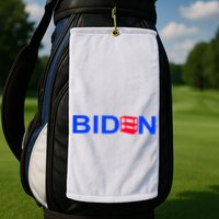 Empty Shelves Joe Shelf Is Empty Logo Golf Towel