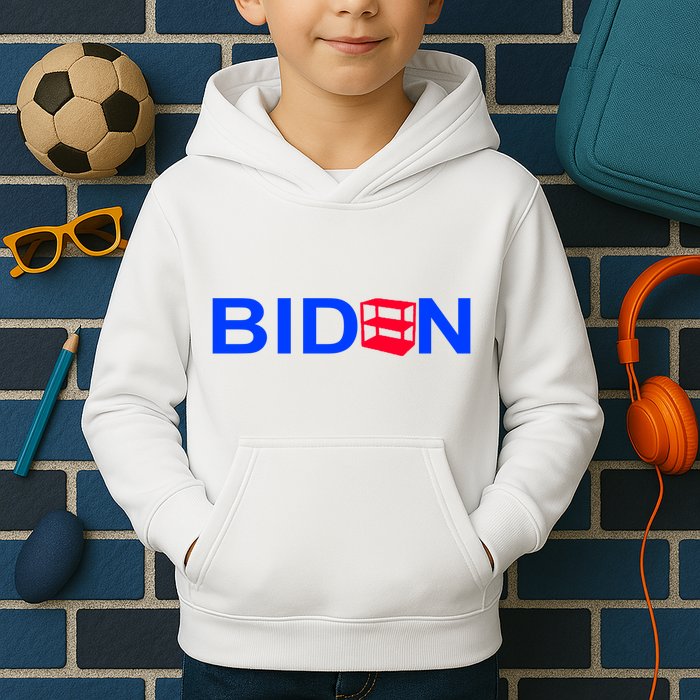 Empty Shelves Joe Shelf Is Empty Logo Kids Hoodie