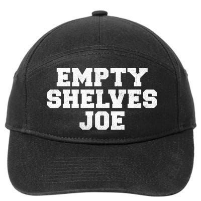 Empty Shelves Joe Republican Anti Biden 7-Panel Snapback Hat