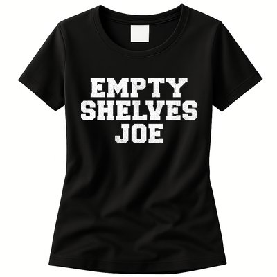 Empty Shelves Joe Republican Anti Biden Womens T-Shirt