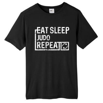 Eat Sleep Judo Tall Fusion ChromaSoft Performance T-Shirt