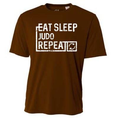 Eat Sleep Judo Cooling Performance Crew T-Shirt