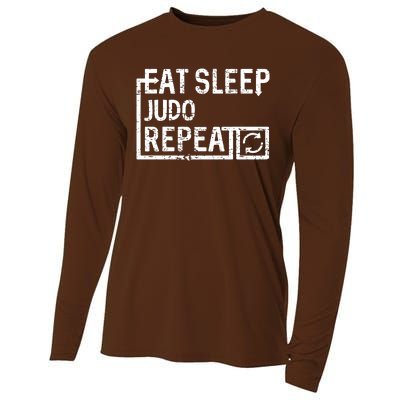 Eat Sleep Judo Cooling Performance Long Sleeve Crew