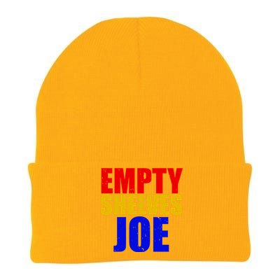 Empty Shelves Joe Conservative Anti Liberal Knit Cap Winter Beanie