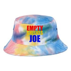 Empty Shelves Joe Conservative Anti Liberal Tie Dye Newport Bucket Hat