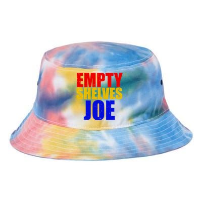 Empty Shelves Joe Conservative Anti Liberal Tie Dye Newport Bucket Hat