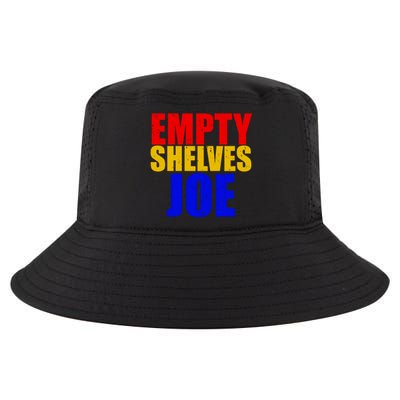 Empty Shelves Joe Conservative Anti Liberal Cool Comfort Performance Bucket Hat