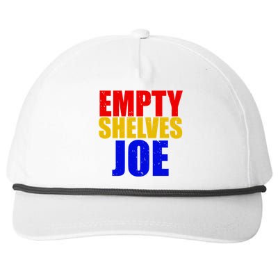 Empty Shelves Joe Conservative Anti Liberal Snapback Five-Panel Rope Hat