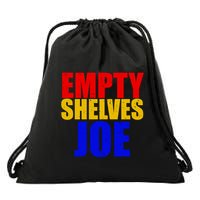Empty Shelves Joe Conservative Anti Liberal Drawstring Bag