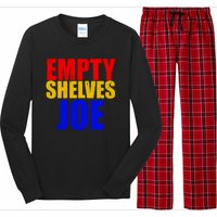 Empty Shelves Joe Conservative Anti Liberal Long Sleeve Pajama Set