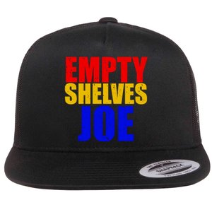 Empty Shelves Joe Conservative Anti Liberal Flat Bill Trucker Hat