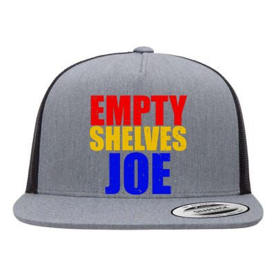 Empty Shelves Joe Conservative Anti Liberal Flat Bill Trucker Hat