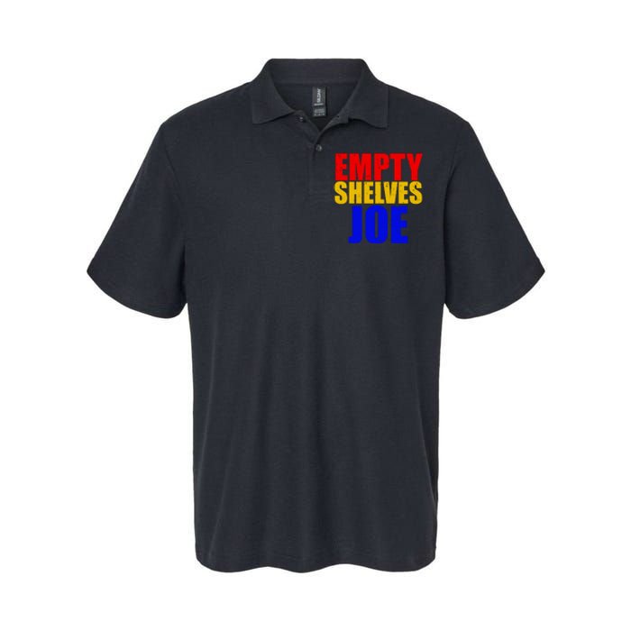 Empty Shelves Joe Conservative Anti Liberal Softstyle Adult Sport Polo