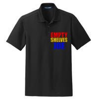 Empty Shelves Joe Conservative Anti Liberal Dry Zone Grid Polo