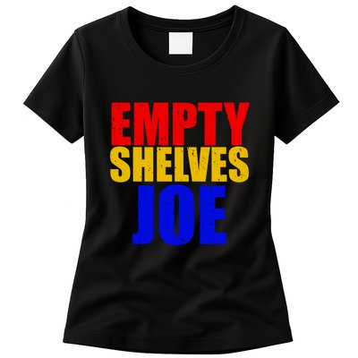 Empty Shelves Joe Conservative Anti Liberal Womens T-Shirt