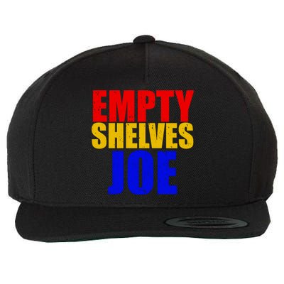 Empty Shelves Joe Conservative Anti Liberal Wool Snapback Cap