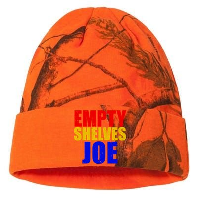 Empty Shelves Joe Conservative Anti Liberal Kati Licensed 12" Camo Beanie