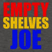 Empty Shelves Joe Conservative Anti Liberal Vector Backpack