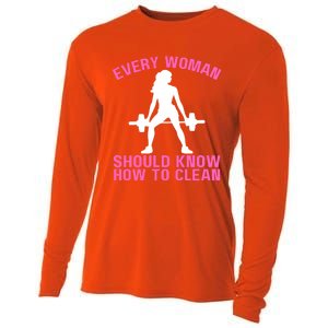 Every Should Know How To Clean Workout Gym Gift Cooling Performance Long Sleeve Crew