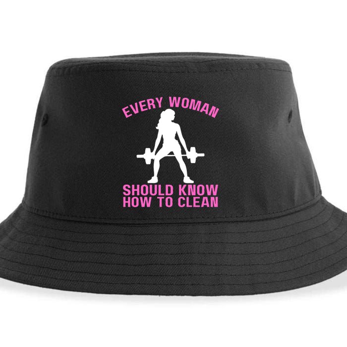 Every Should Know How To Clean Workout Gym Gift Sustainable Bucket Hat