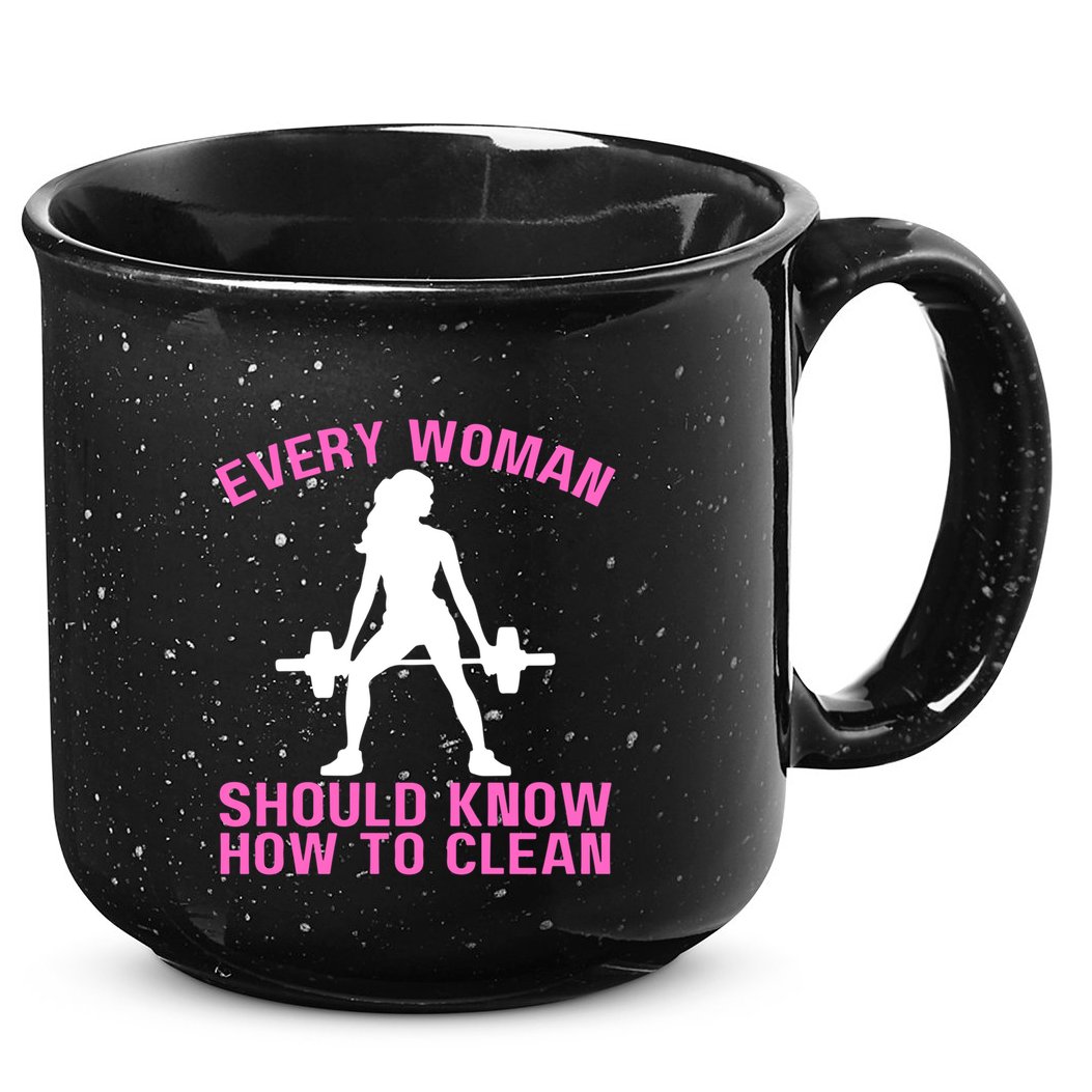 Every Should Know How To Clean Workout Gym Gift 15oz Campfire Ceramic Mug