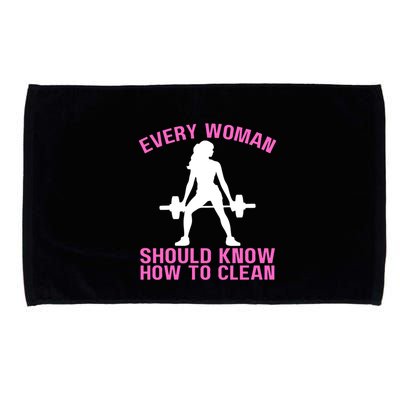 Every Should Know How To Clean Workout Gym Gift Microfiber Hand Towel