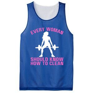 Every Should Know How To Clean Workout Gym Gift Mesh Reversible Basketball Jersey Tank