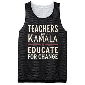 Educators Support Kamala Harris Education Teacher Harris Mesh Reversible Basketball Jersey Tank