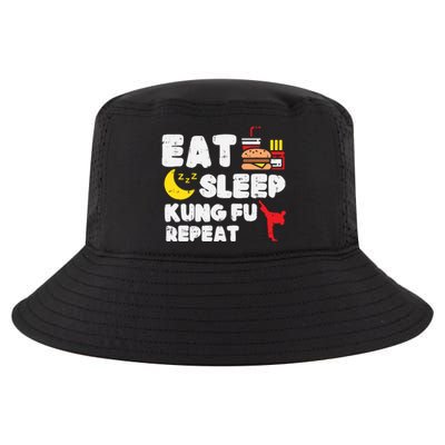 Eat Sleep Kung Fu Repeat Funny Wushu Martial Arts Lover Gift Great Gift Cool Comfort Performance Bucket Hat