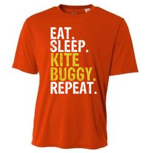 Eat Sleep Kite Buggy Repeat Gift Cute Gift Cooling Performance Crew T-Shirt