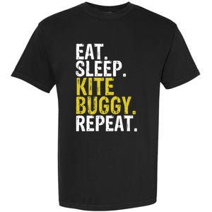 Eat Sleep Kite Buggy Repeat Gift Cute Gift Garment-Dyed Heavyweight T-Shirt