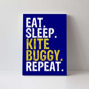 Eat Sleep Kite Buggy Repeat Gift Cute Gift Canvas