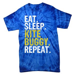 Eat Sleep Kite Buggy Repeat Gift Cute Gift Tie-Dye T-Shirt