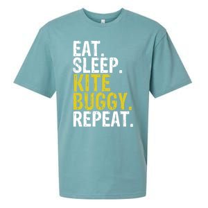 Eat Sleep Kite Buggy Repeat Gift Cute Gift Sueded Cloud Jersey T-Shirt