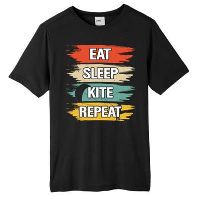 Eat Sleep Kite Repeat Gift Tall Fusion ChromaSoft Performance T-Shirt