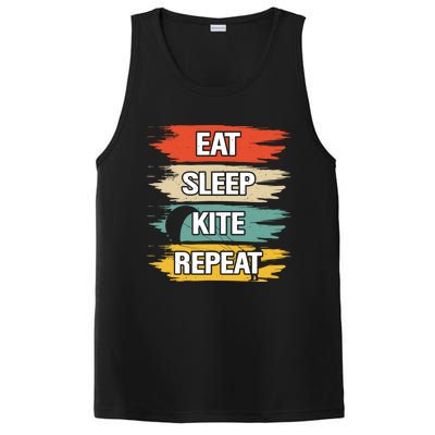 Eat Sleep Kite Repeat Gift PosiCharge Competitor Tank